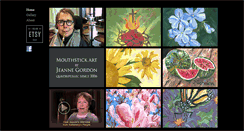 Desktop Screenshot of mouthstickart.com